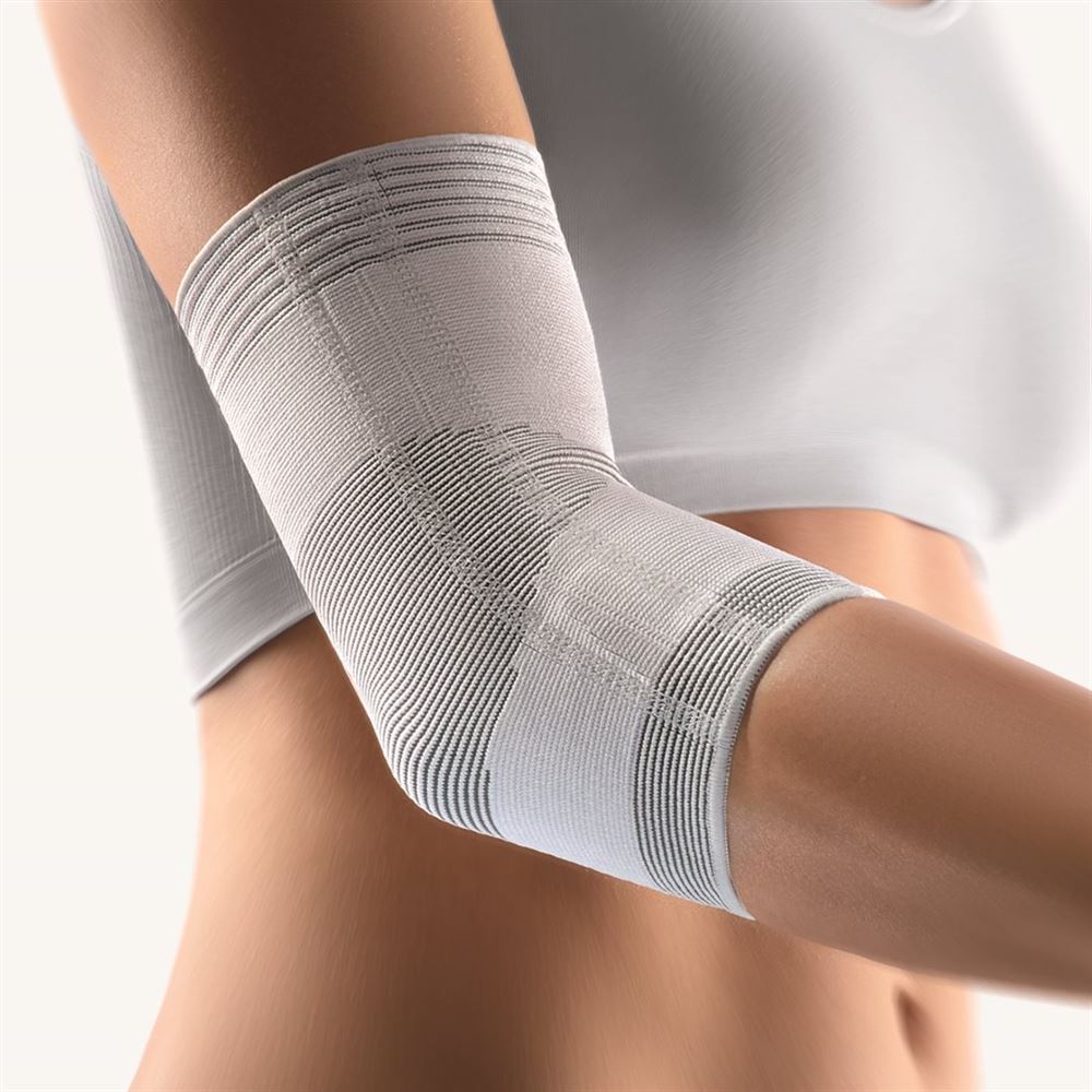 BORT Ellbogenbandage Zweizug<br>1 Stück, XL -32cm, silbergrau