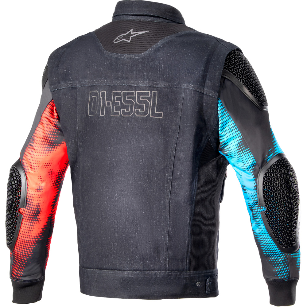 Alpinestars x Diesel - Blouson Kentaro Bleu foncé