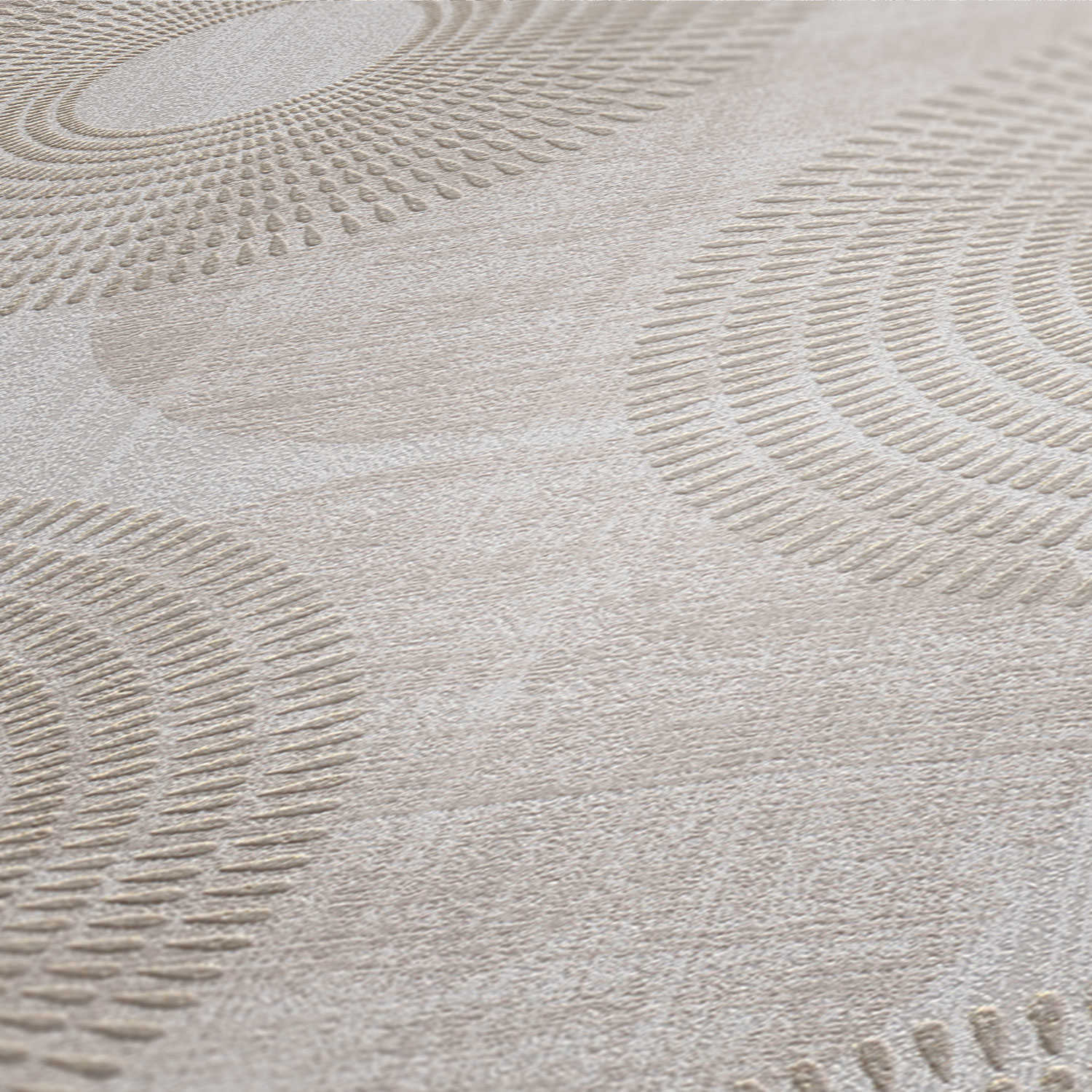 Vliestapete ATTRACTIVE - beige-grau - 10 Meter