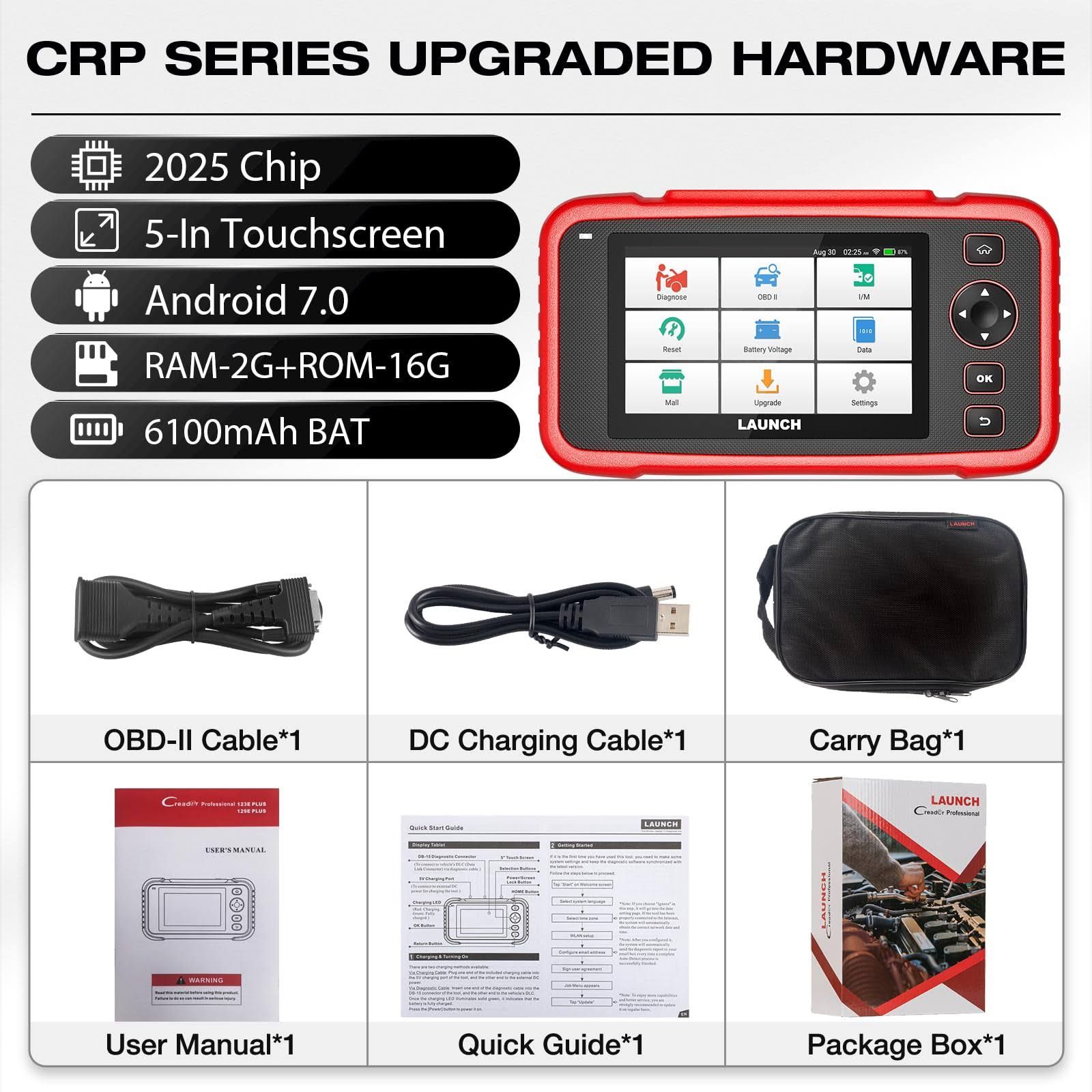 LAUNCH crp129e Plus OBD2 Diagnosegerät Alle System