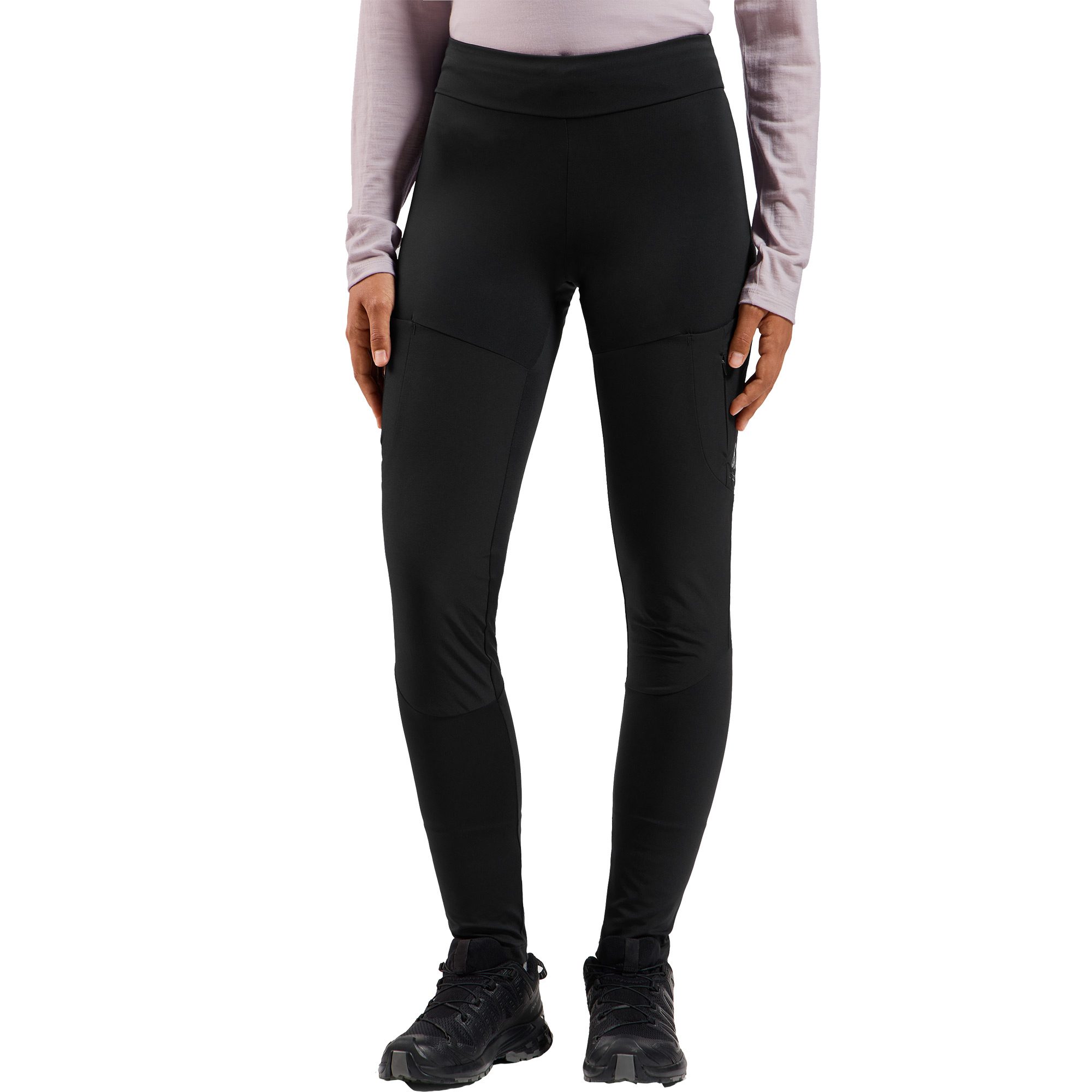Odlo Ascent Leggings Damen schwarz
