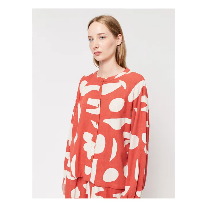 Bobo Choses Blouse Summer Landscape - Collection Femme  | Rouge brique