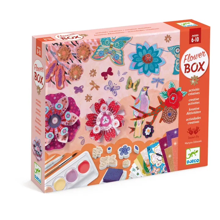 Djeco Coffret multi-activités le Jardin de Fleurs