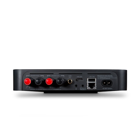 Bluesound POWERNODE EDGE – slimme hifi-streaminginstallatie Zwart