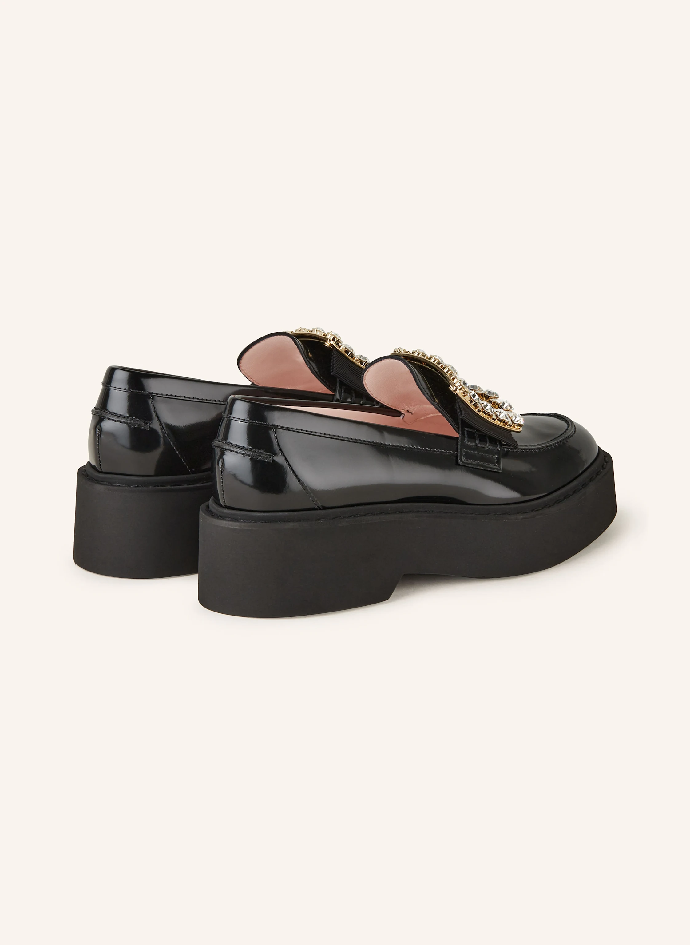 Roger Vivier Plateau-Loafer VIV‘ RANGERS mit Schmucksteinen