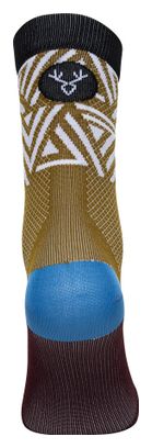 Paire de Chaussettes LeBram Aspin Sigle Bordeaux