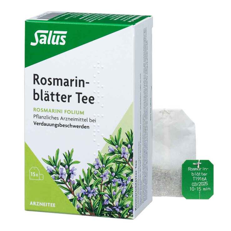 Rosmarinblätter Arzneitee Rosmarini folium Salus Filterbtl, 15 St