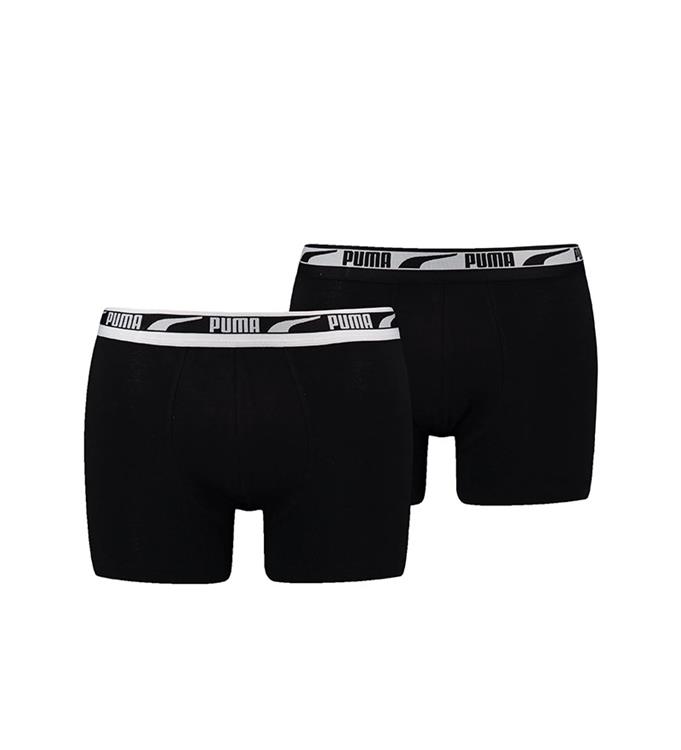 PUMA Men Multi Logo Boxer 2P