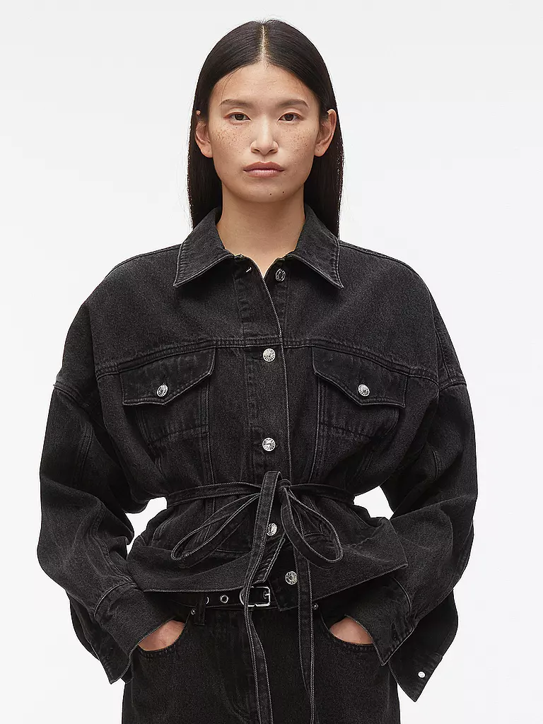 PHILLIP LIM Jeansjacke schwarz