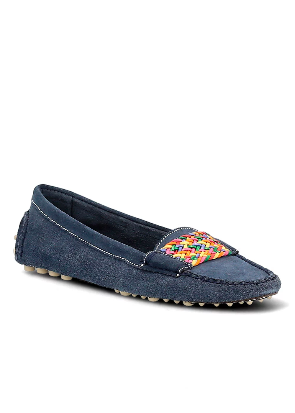 TRENSTRAP R DRIVER VELOURS BLEU