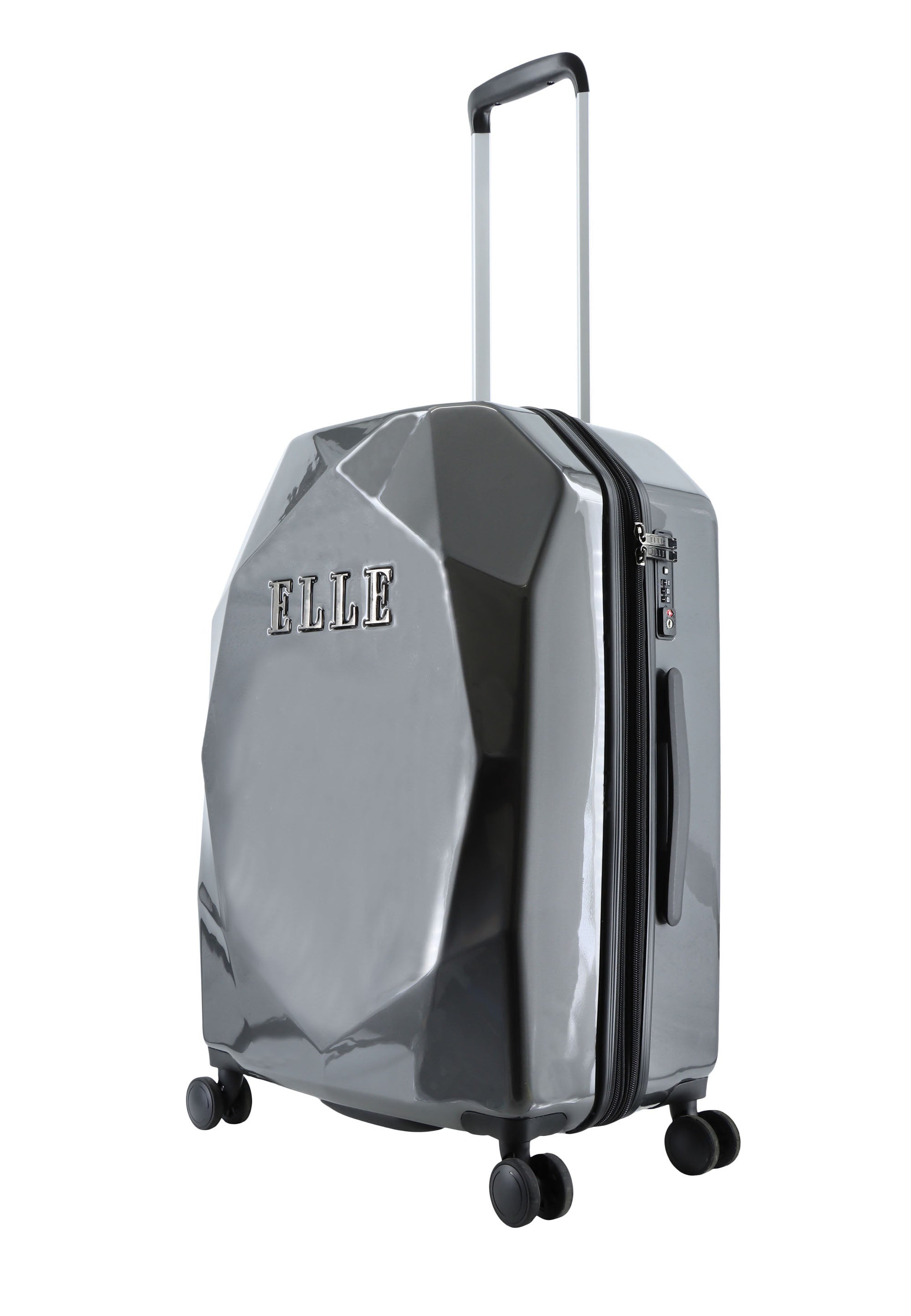 ELLE Diamond 67 cm reiskoffer - Grey