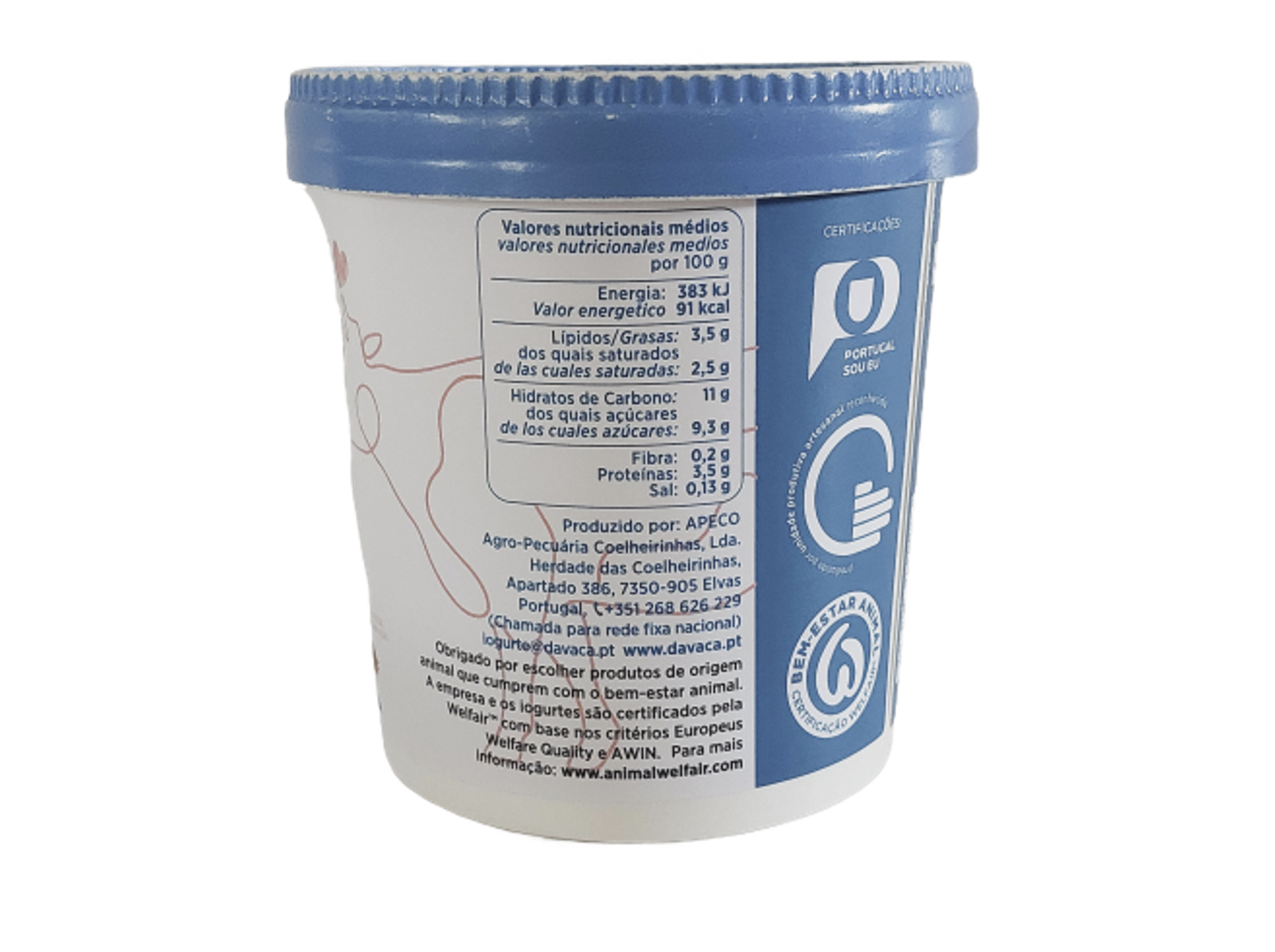 IOGURTE DAVACA FIGO E CANELA 400G