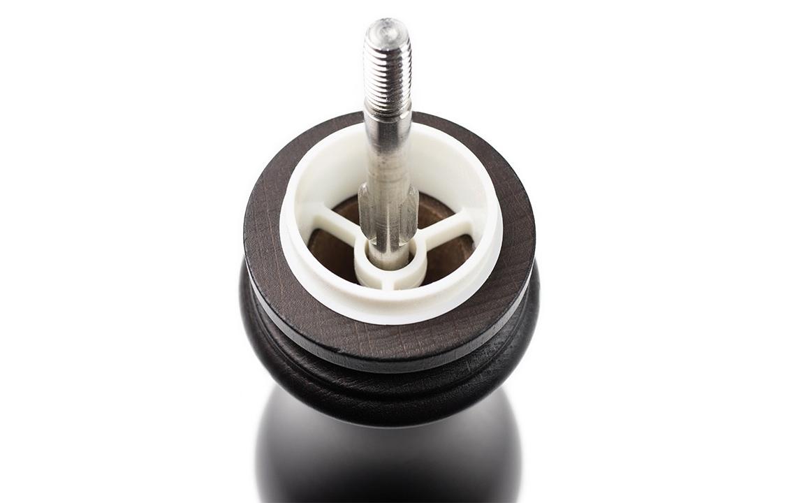 Salzmühle Paris 12 cm, SchwarzGewürzmühle für Salz