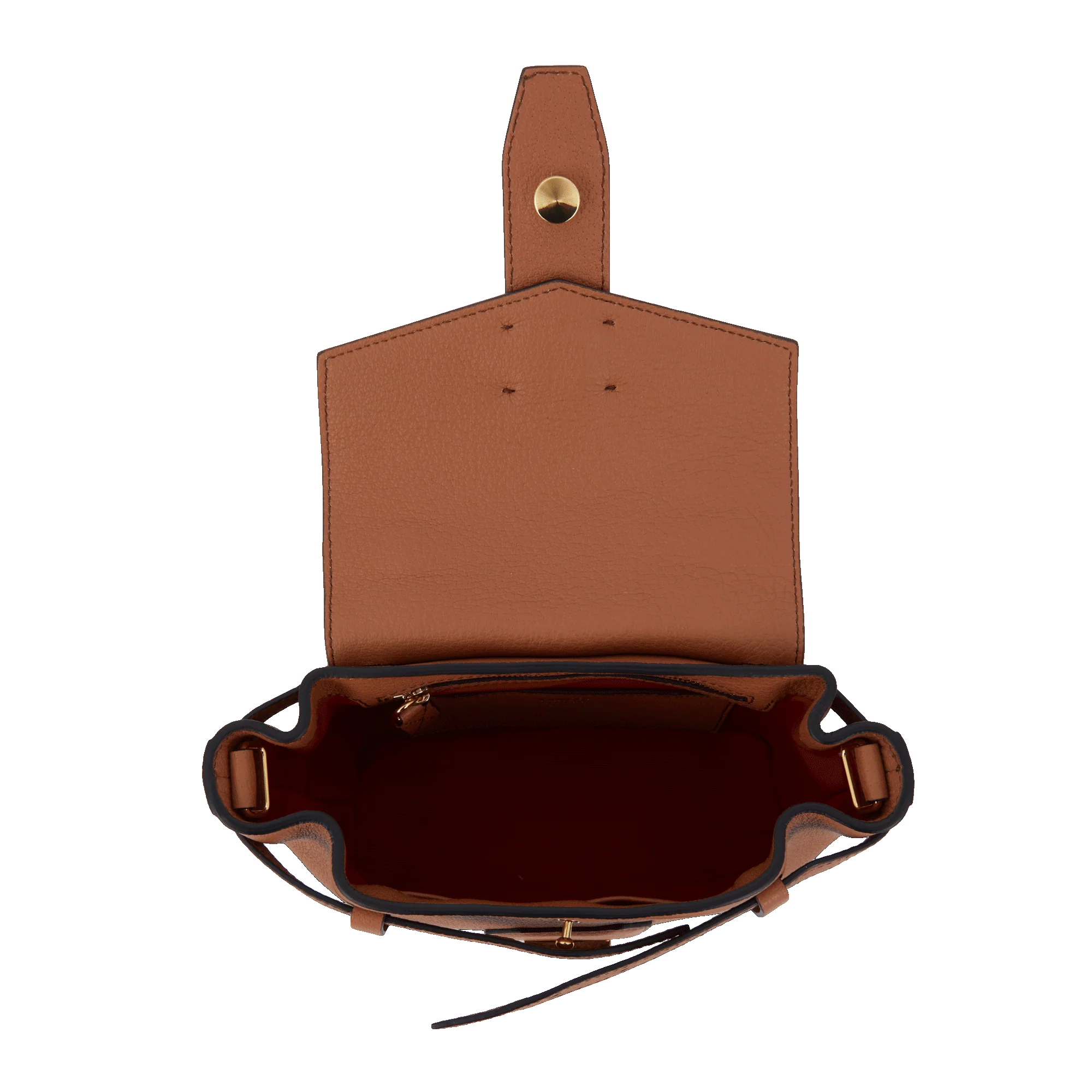 Mini sac porté main Charlie de Lancel-Camel