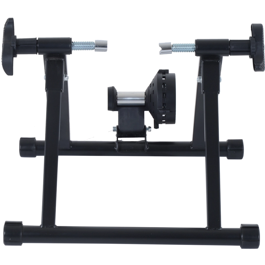 HOMCOM Rollentrainer mit Magnetbremse schwarz