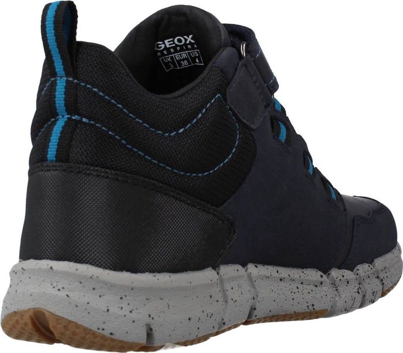 Geox - J FLEXYPER BOY B ABX - Enkellaarsjes - Zwart - Waterdicht - Lichtgewicht
