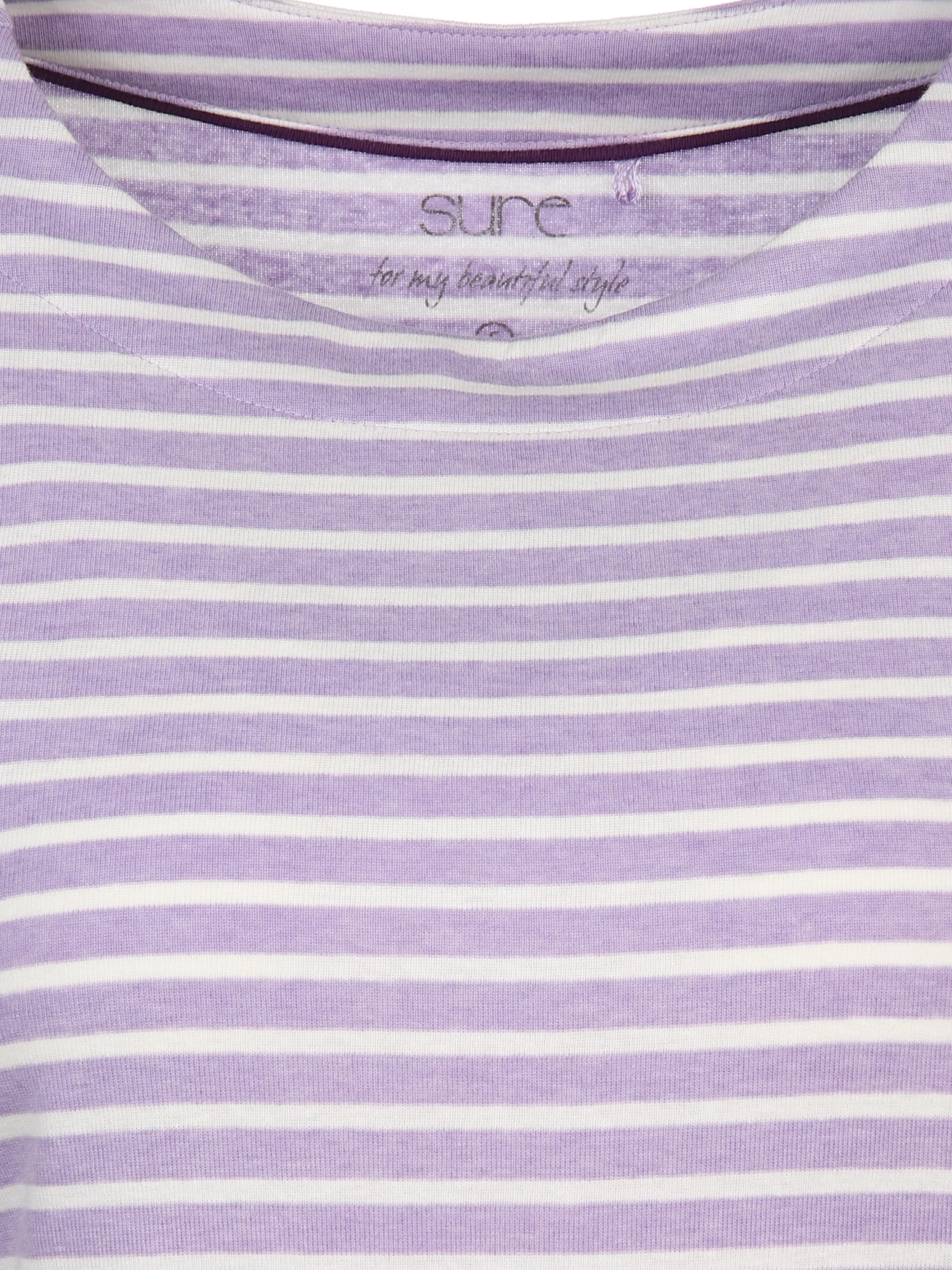 Damen Shirt mit Streifenoptik