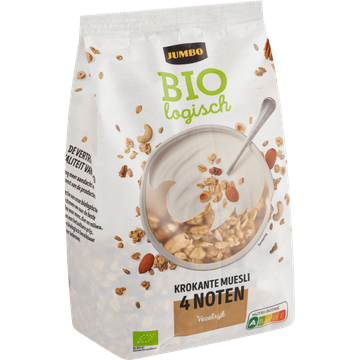 Jumbo Bio Krokante Muesli 4 noten 350g