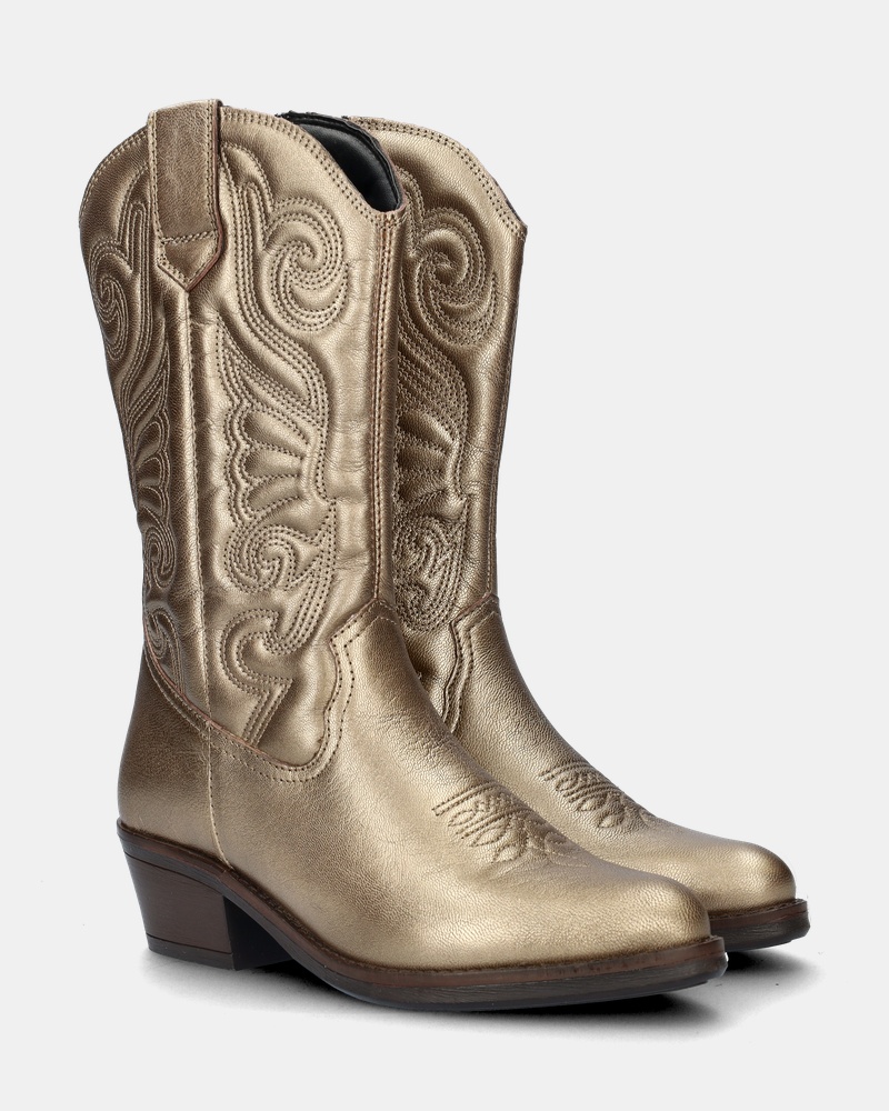 Nelson Cowboylaarzen  - goud