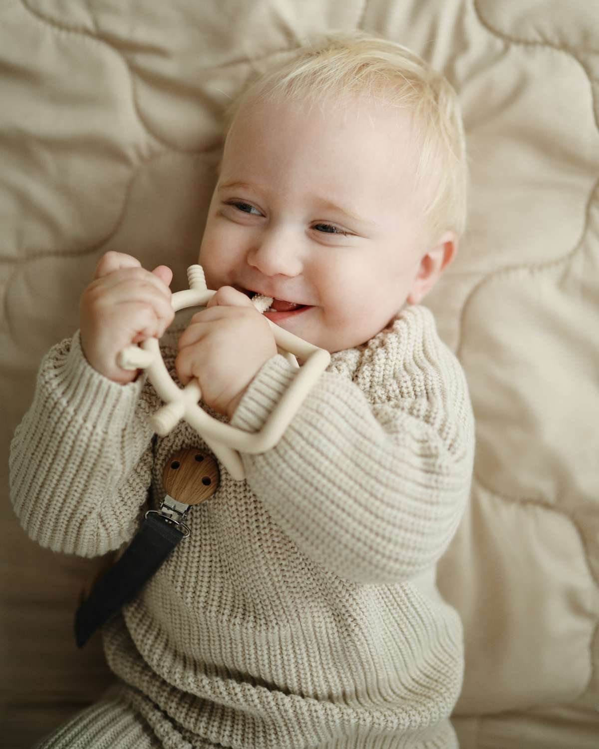 Biteleke – Silikon | ​​No Drop Sensory Teether​