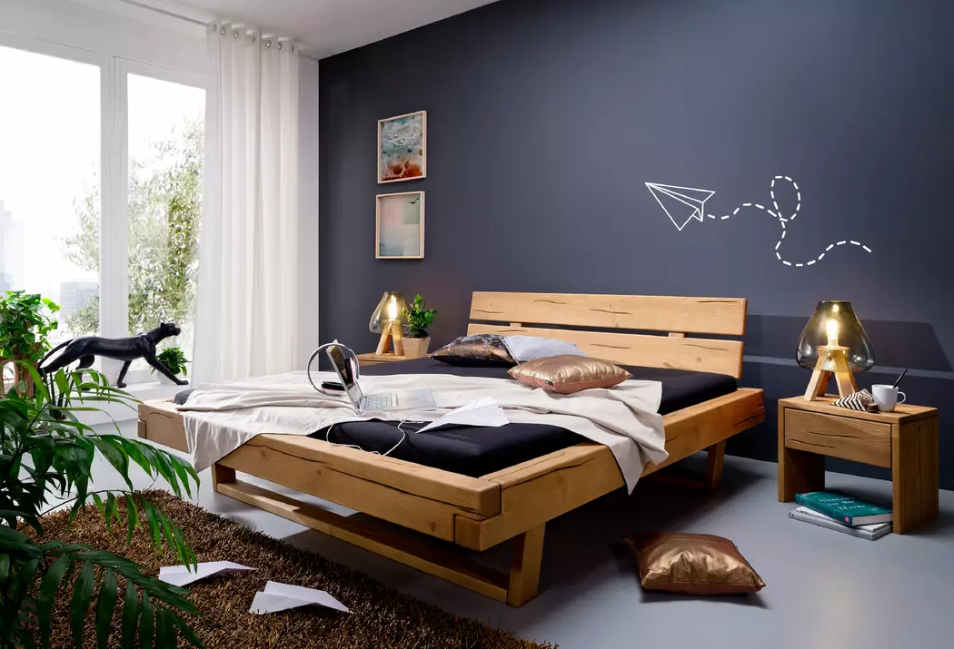 Massivholzbett BE-0280 140 x 200 cm