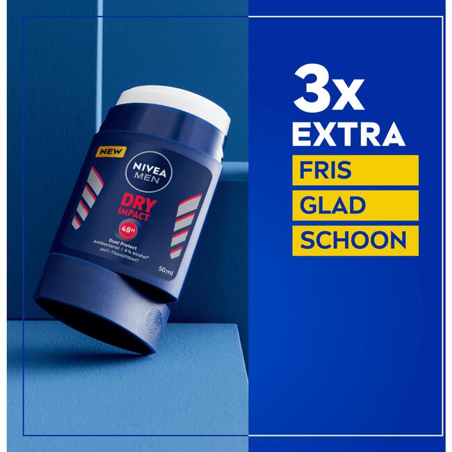 NIVEA MEN Dry Impact Anti-Transpirant Deodorant 50 ML