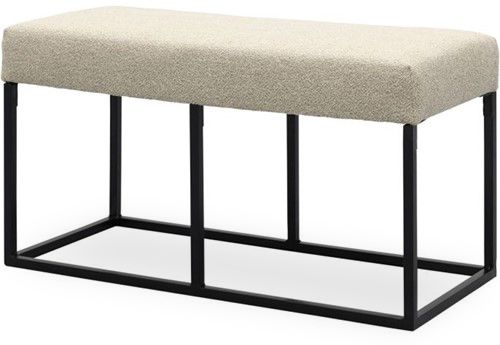 Halbank Beige Cuadrado B90 x D40 x H50 cm