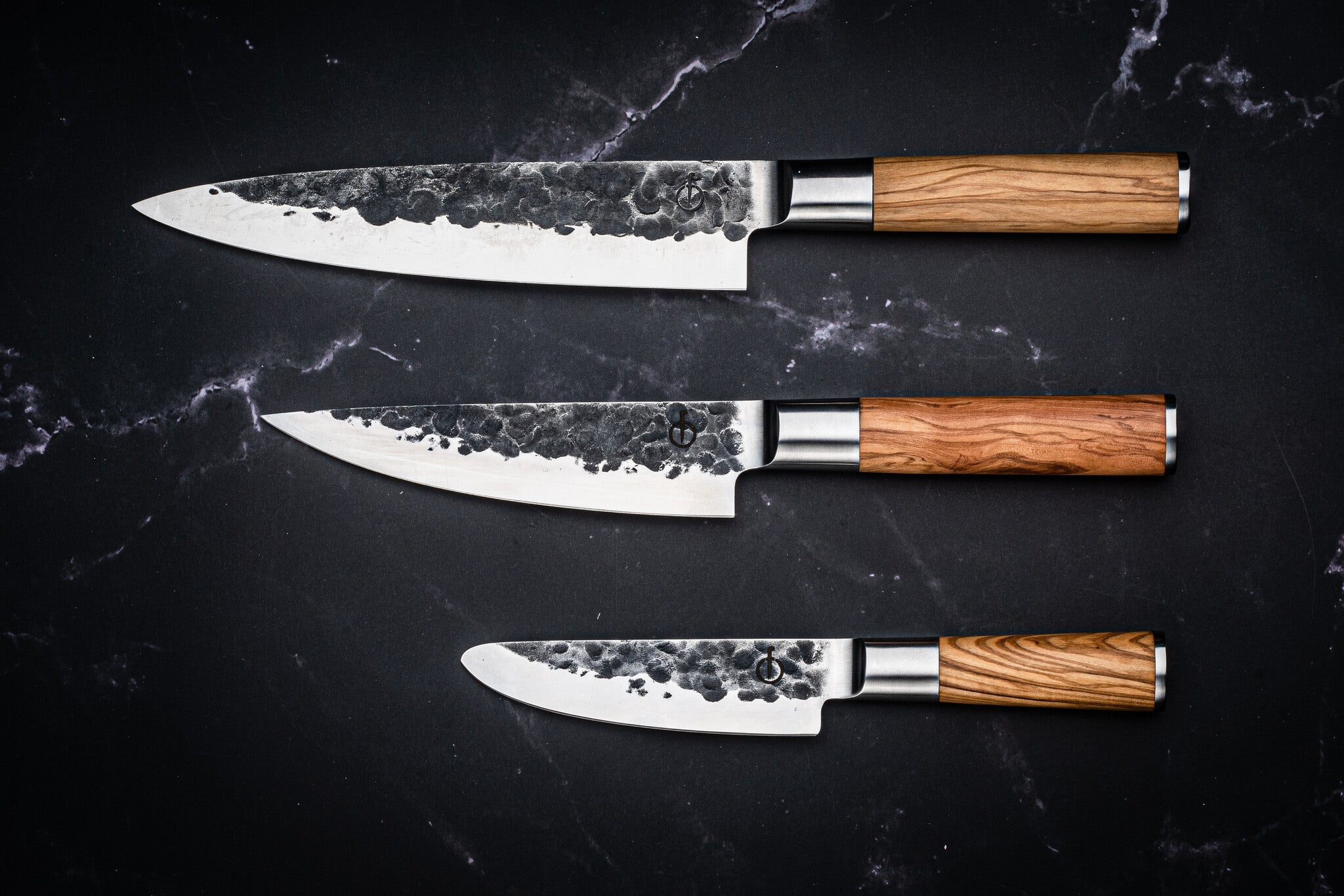 Forged Olive koksmes 16 cm
