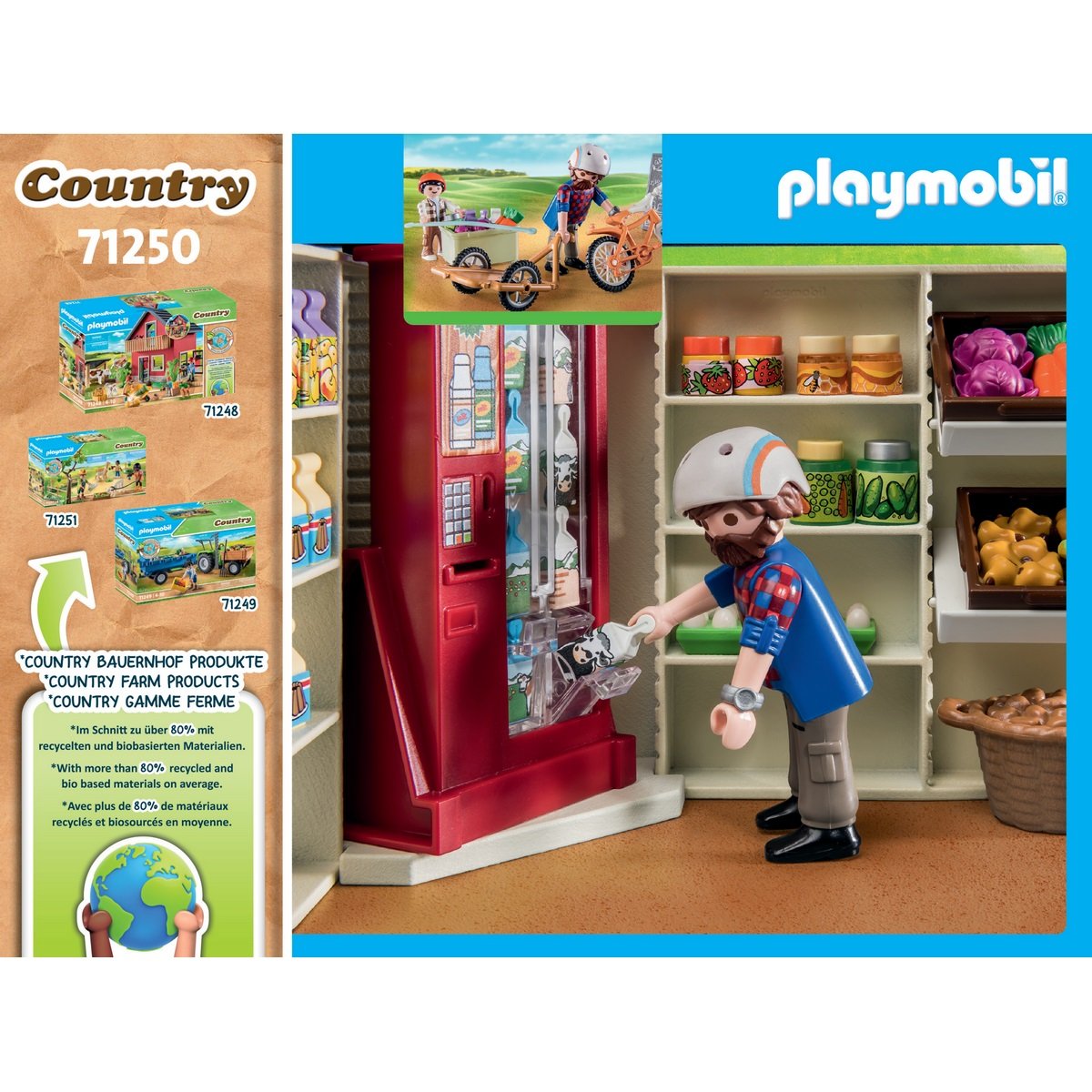 Boutique de la ferme Playmobil Country 71250