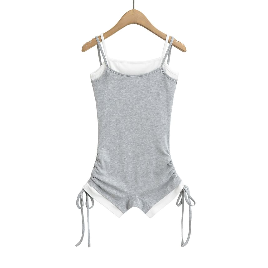 Faiar - Spaghettibandjes Tweekleurige Slim Fit Romper