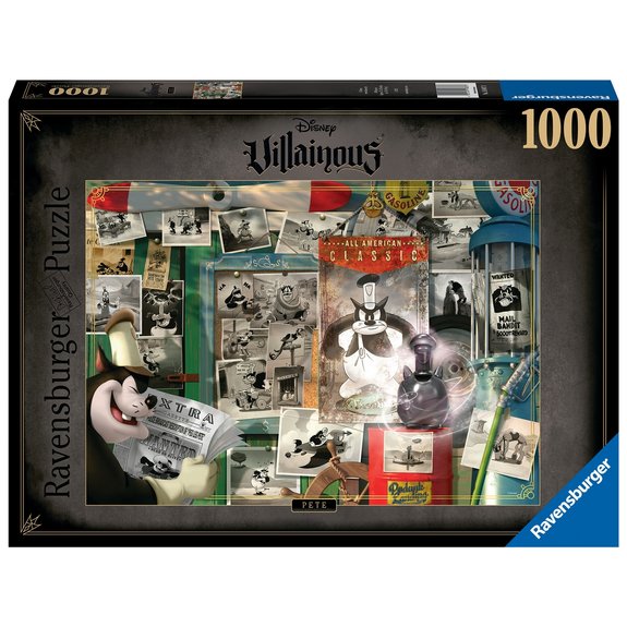 Puzzle 1000 pièces Ravensburger  Villainous - Pat Hibulaire
