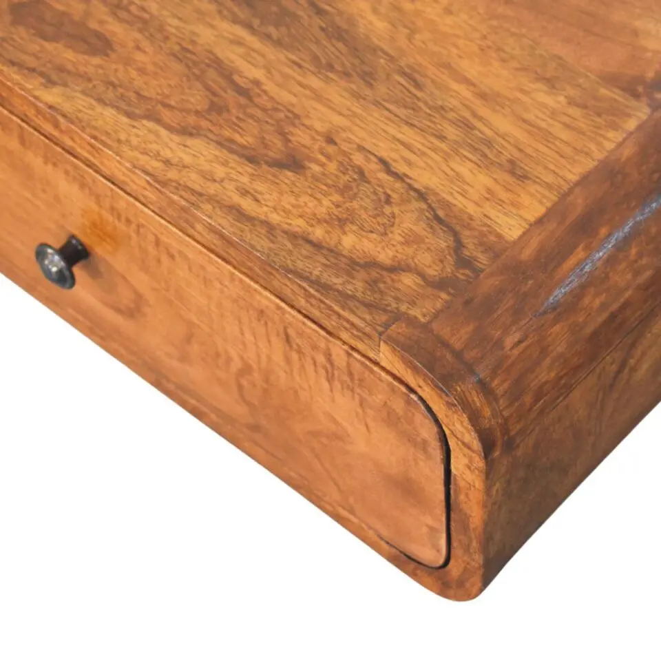 Artisan Furniture Solid hout Avora Wandkastje Honing Karamel met