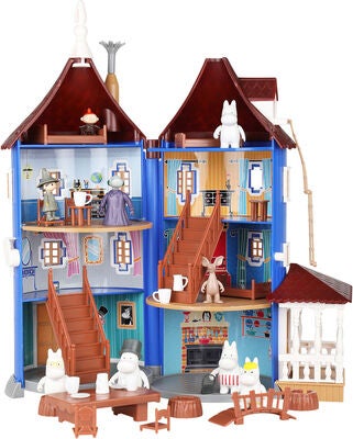 Mummitrollet Mummihuset Dukkehus, Blå