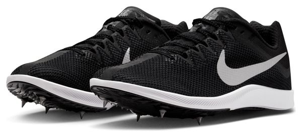 Chaussures d'Athlétisme Nike Zoom Rival Distance Noir Blanc Unisex