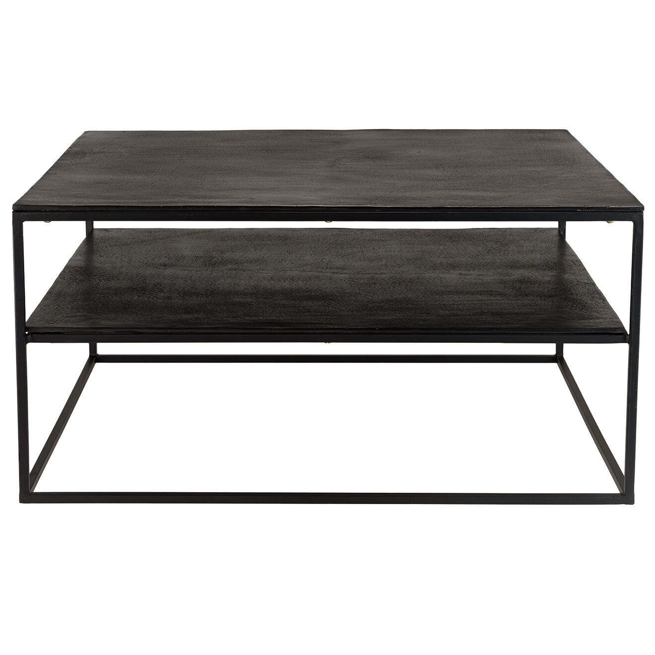 Macabane Table basse Jonas noire - 80x80x39.5 cm