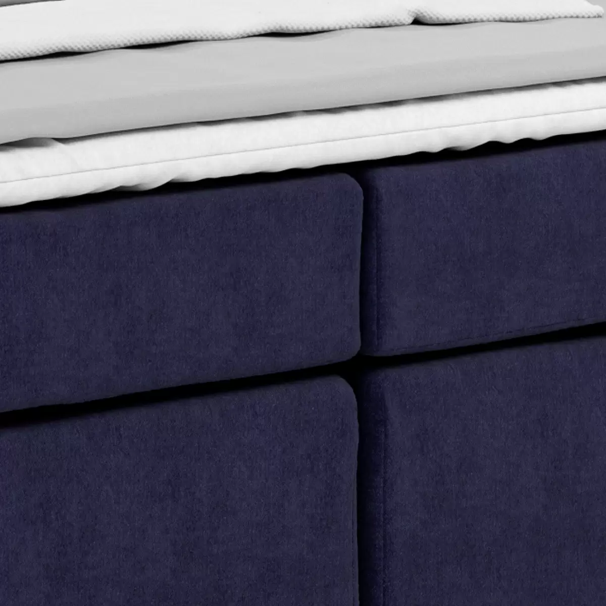 Boxspringbett Nero 160 x 200 Dunkelgrau