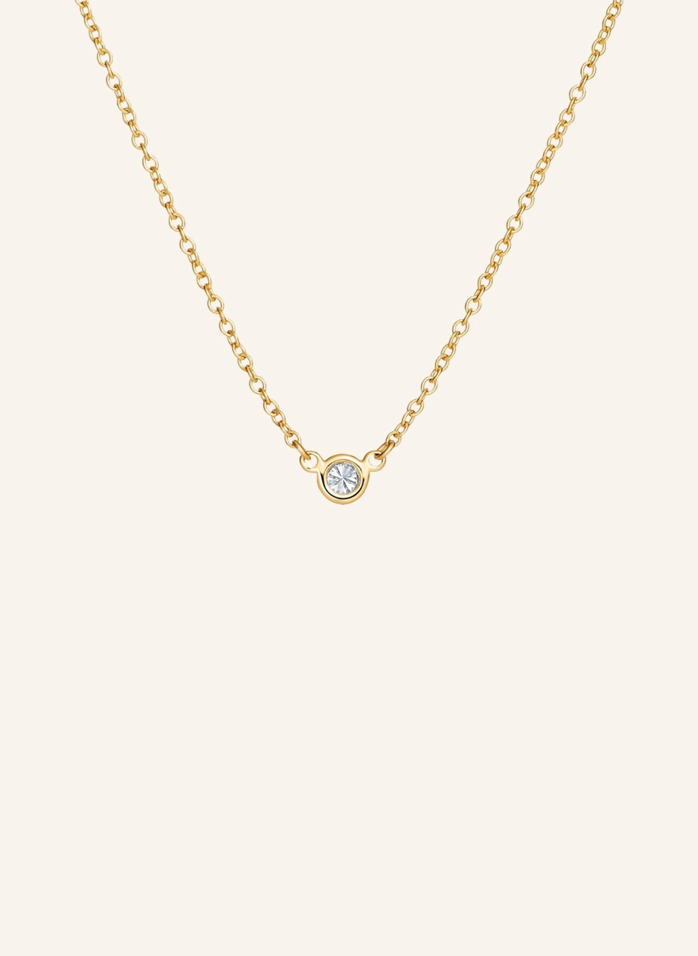 TIFFANY & Co. Elsa Peretti® Diamonds by the Yard® HALSKETTE aus 18 Karat Gold