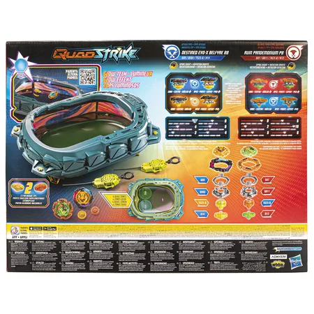 Hasbro Beyblade Burst QuadStrike Light Ignite Battle Set