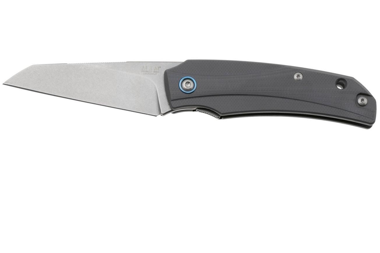 MKM Ice MK IC-GGY Stonewashed Magnacut, Grey G10, zakmes, Tommaso Rumici en Denis Simonutti design