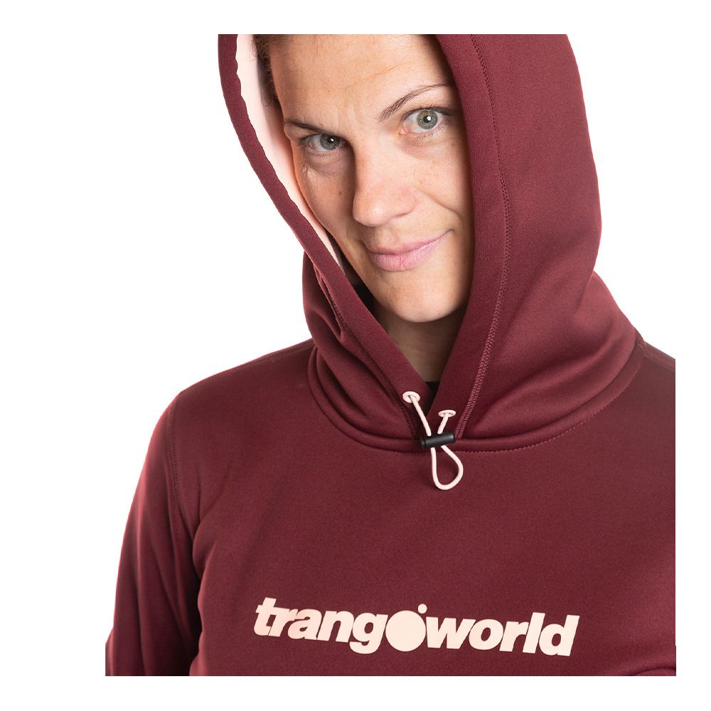 Trangoworld POPPI - Sweat Femme zinfandel