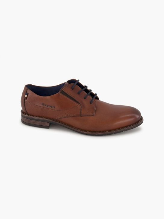bugatti Businessschuh Cognac