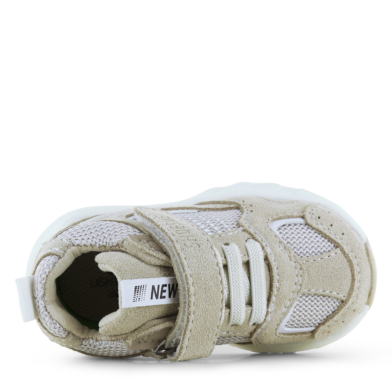 Shoesme beige sneakertje Mesh, Suède | Uni schoenen