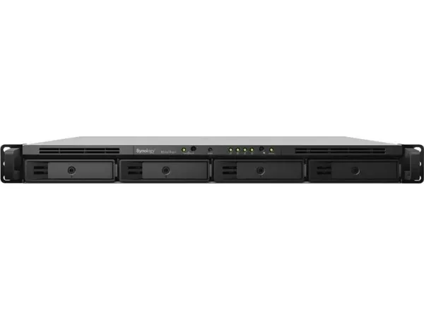 Synology RackStation RS1619xs  - NAS-server - 4 bays - rackversion - SATA 6Gb/s - RAID 0, 1, 5, 6, 10, JBOD, RAID F1 - RAM 8 GB - Gigabit Ethernet - iSCSI support - 1U