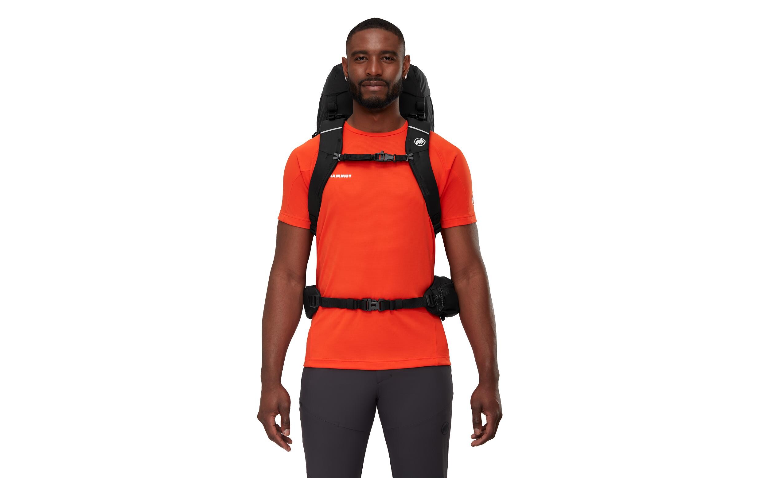 Wanderrucksack Lithium 50 l, Schwarz<br>Trekkingrucksack