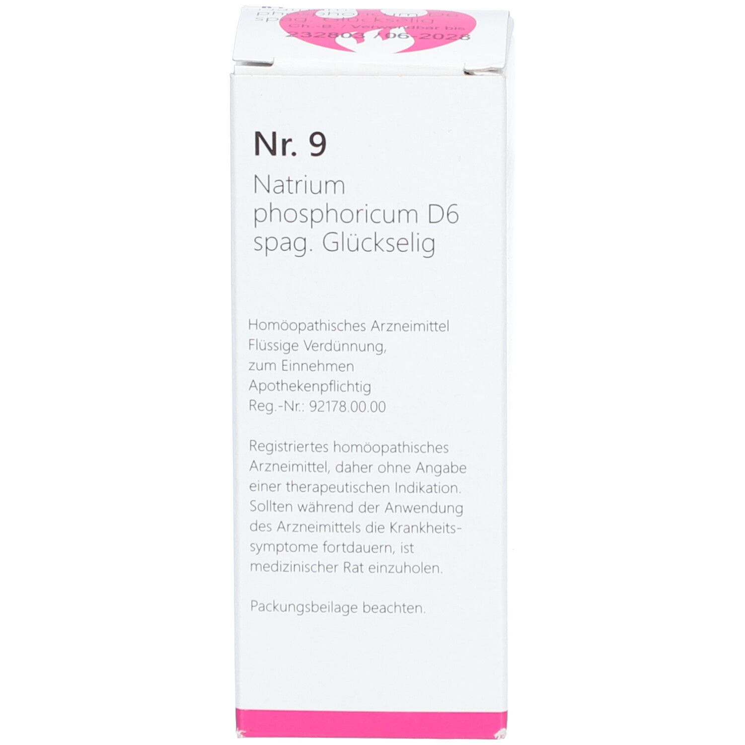 NR.9 Natrium phosphoricum D6 spag. Glückselig