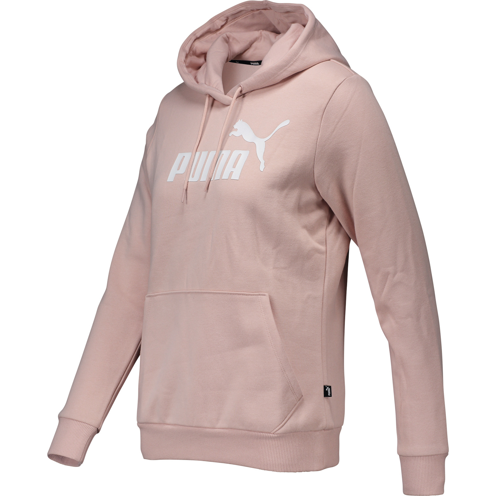 Puma Damen-Hoodie Ess Logo M, rosa