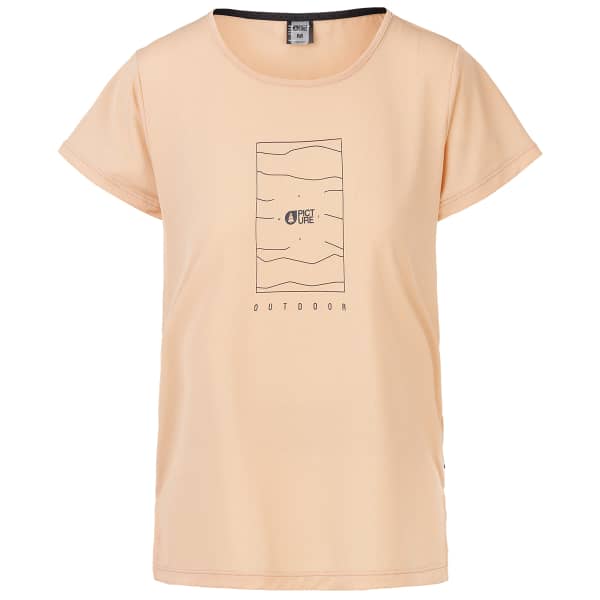 T-shirt randonnée PICTURE HILA TECH TEE W PEACH NOUGAT