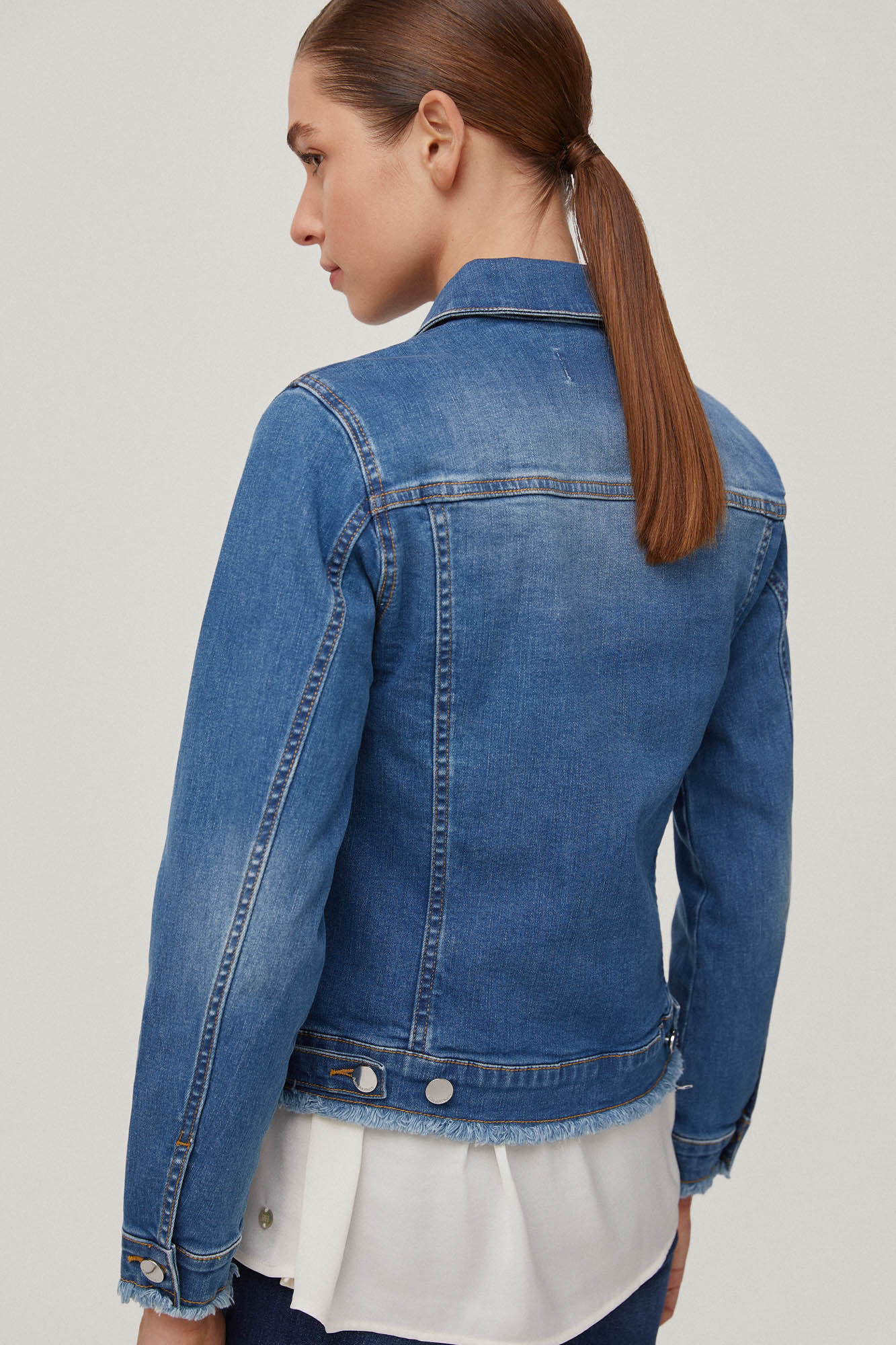 Jaqueta jeans - Azul