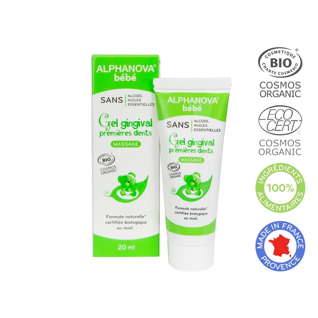 ALPHANOVA BB Zahngel erste Zähne Gel Bio 20 ml