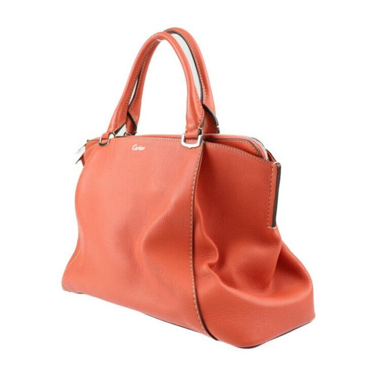 Cartier Vintage Cartier Handbag Orange